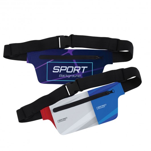 Promotional Sublimated Sports Waist Bags